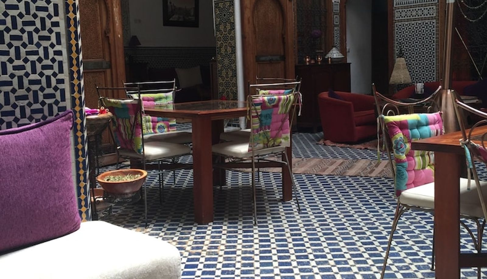 Recepción - Hôtel Riad la clé de Fes