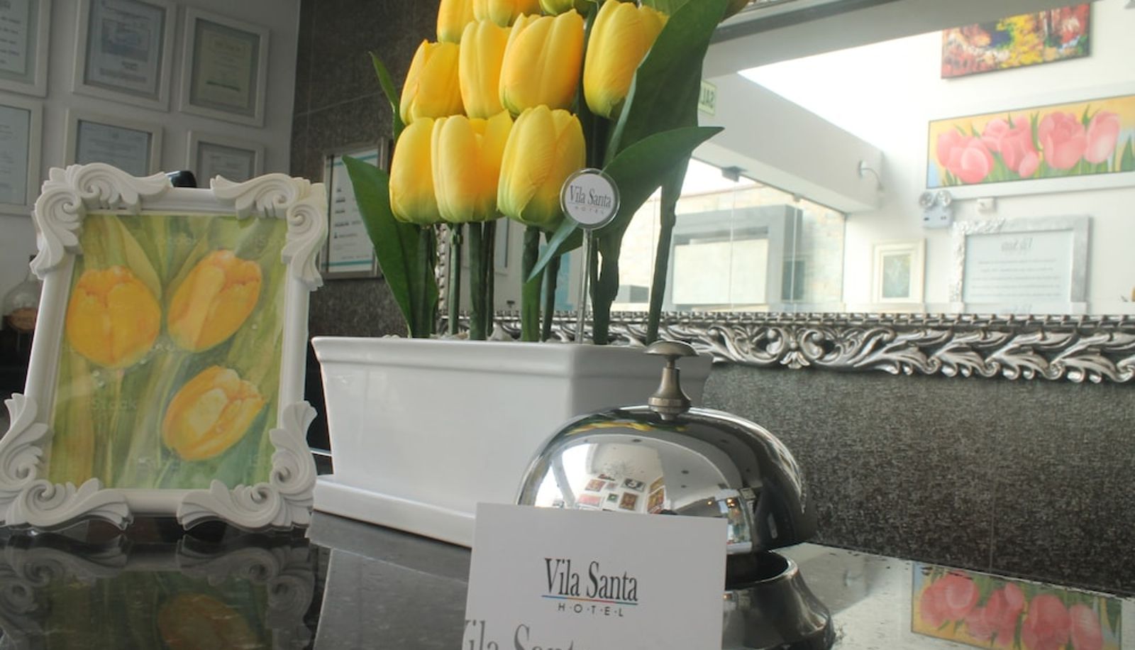 Reception - Hotel Vila Santa