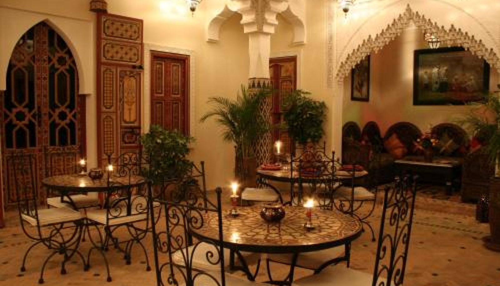 Breakfast room within the restaurant - Riad Sofia