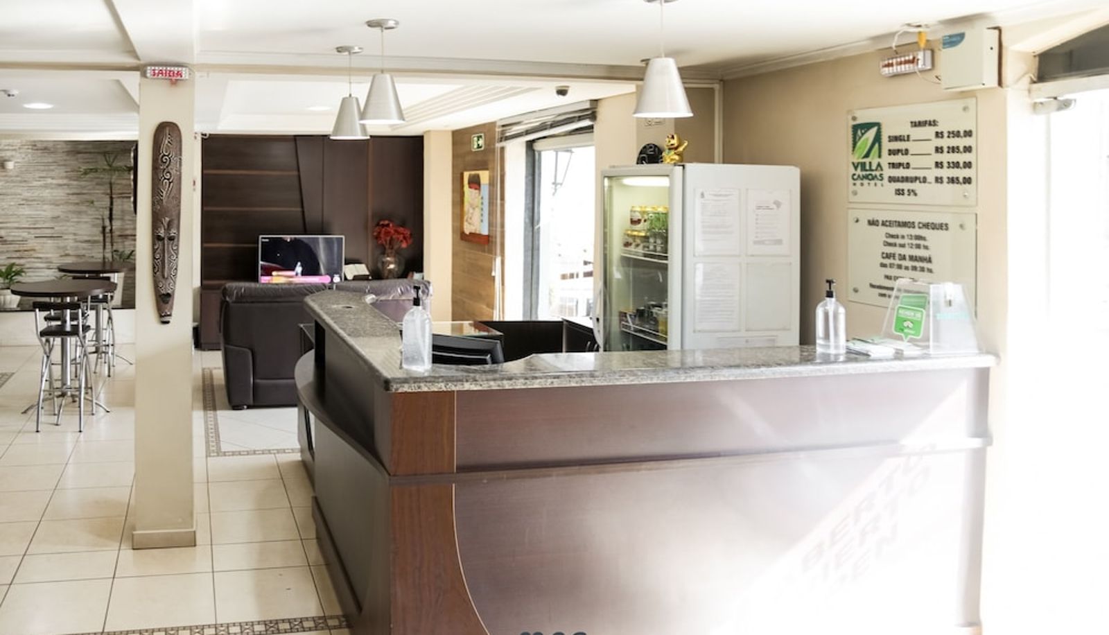 Recepción - Villa Canoas Hotel