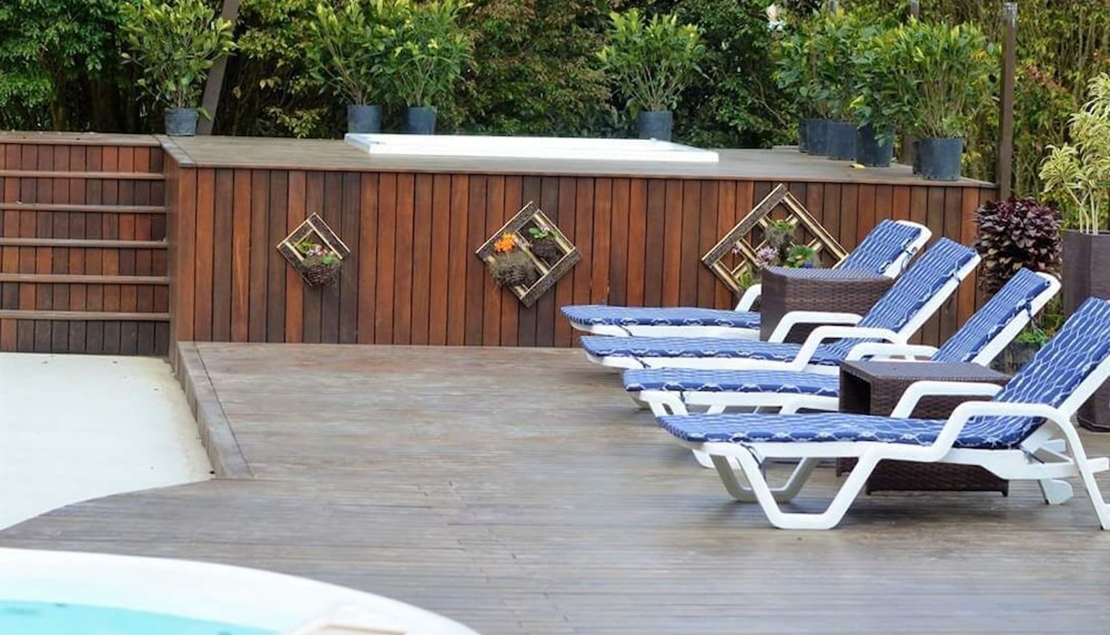 Piscina - Hotel Estancia Santa Cruz