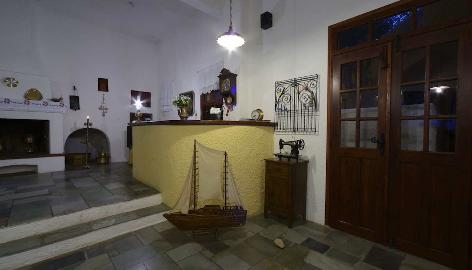 Reception - Vagia Traditional Hotel