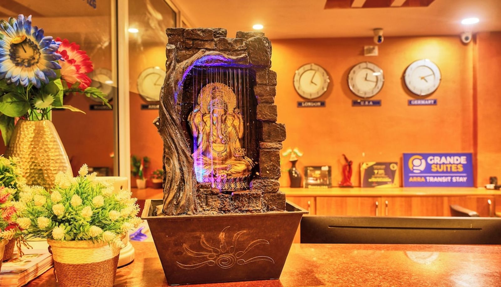 Reception - Arra Suites