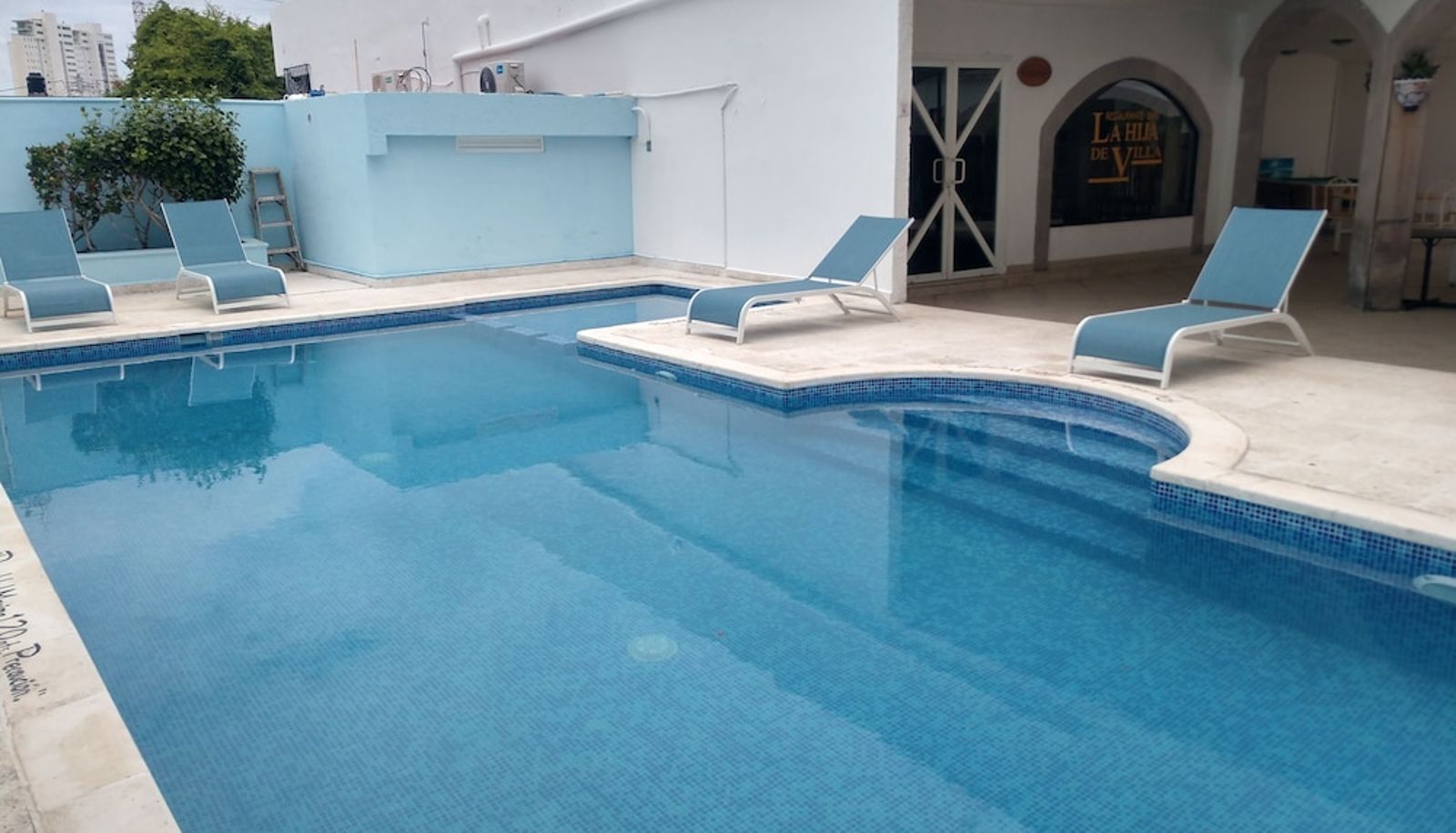 Zwembad - Hotel Hacienda de Castilla