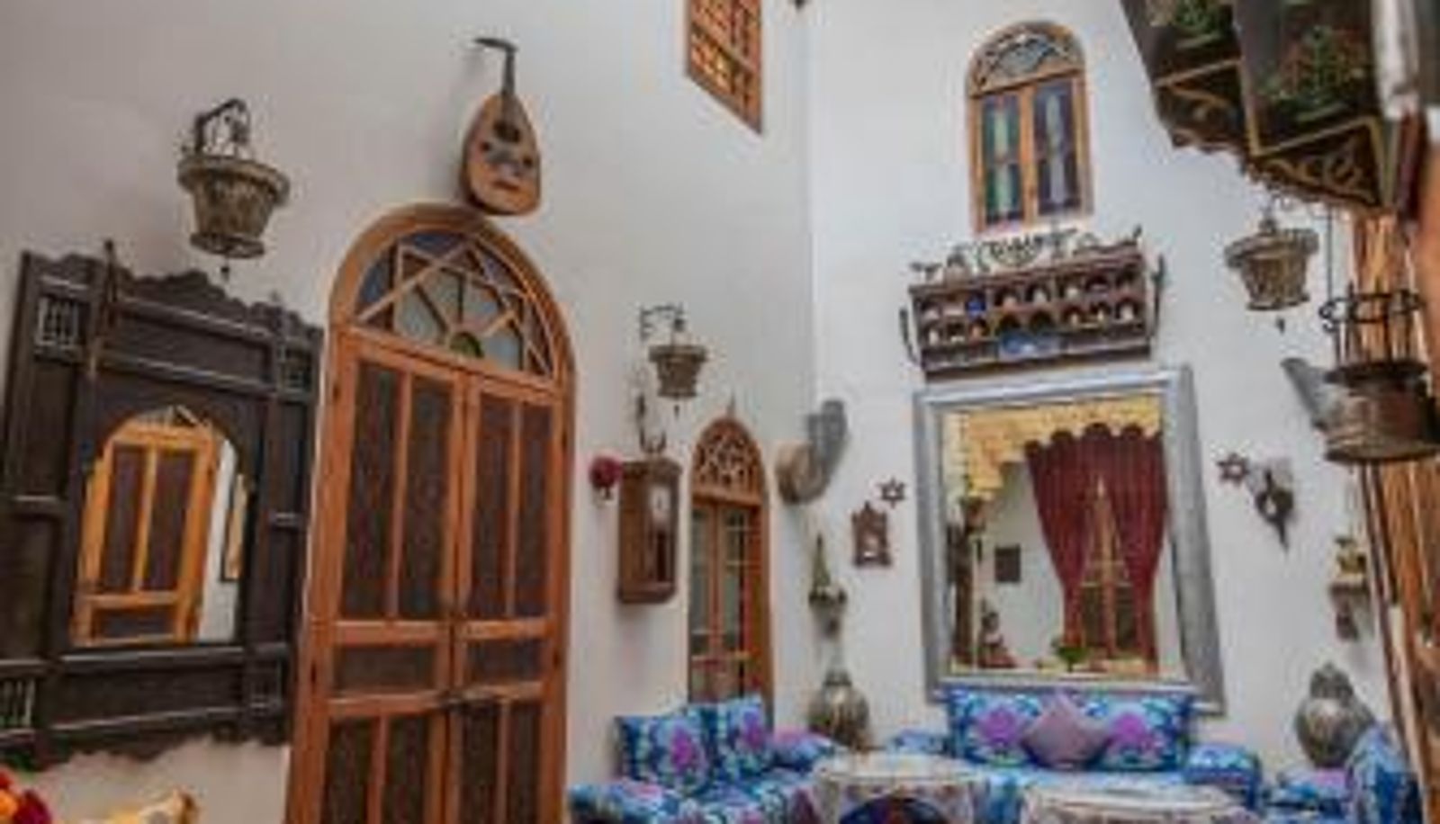 Habitación triple - Riad Les Idrissides Chez LEA