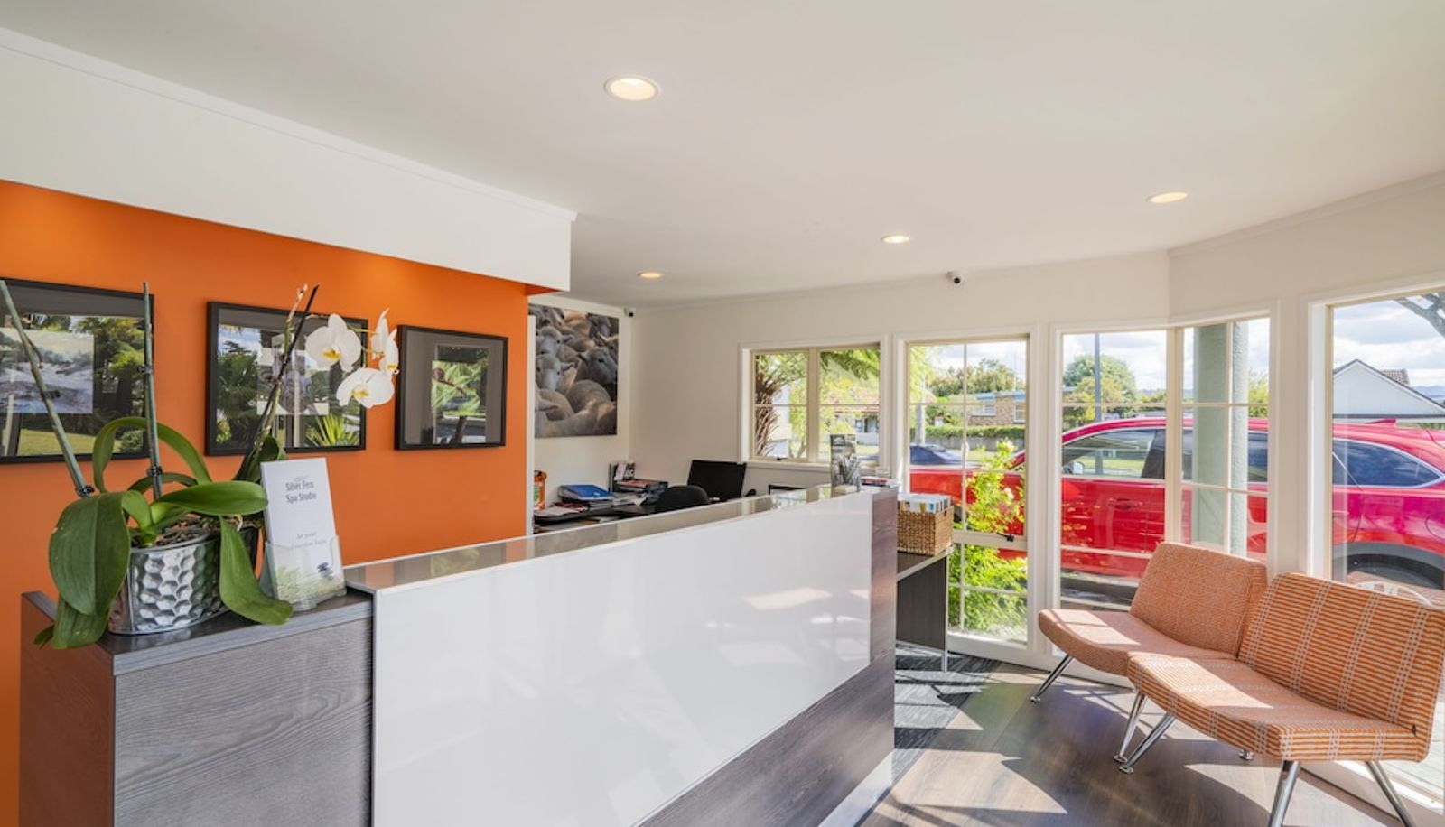 Recepcja - Silver Fern Rotorua Suites & Spa