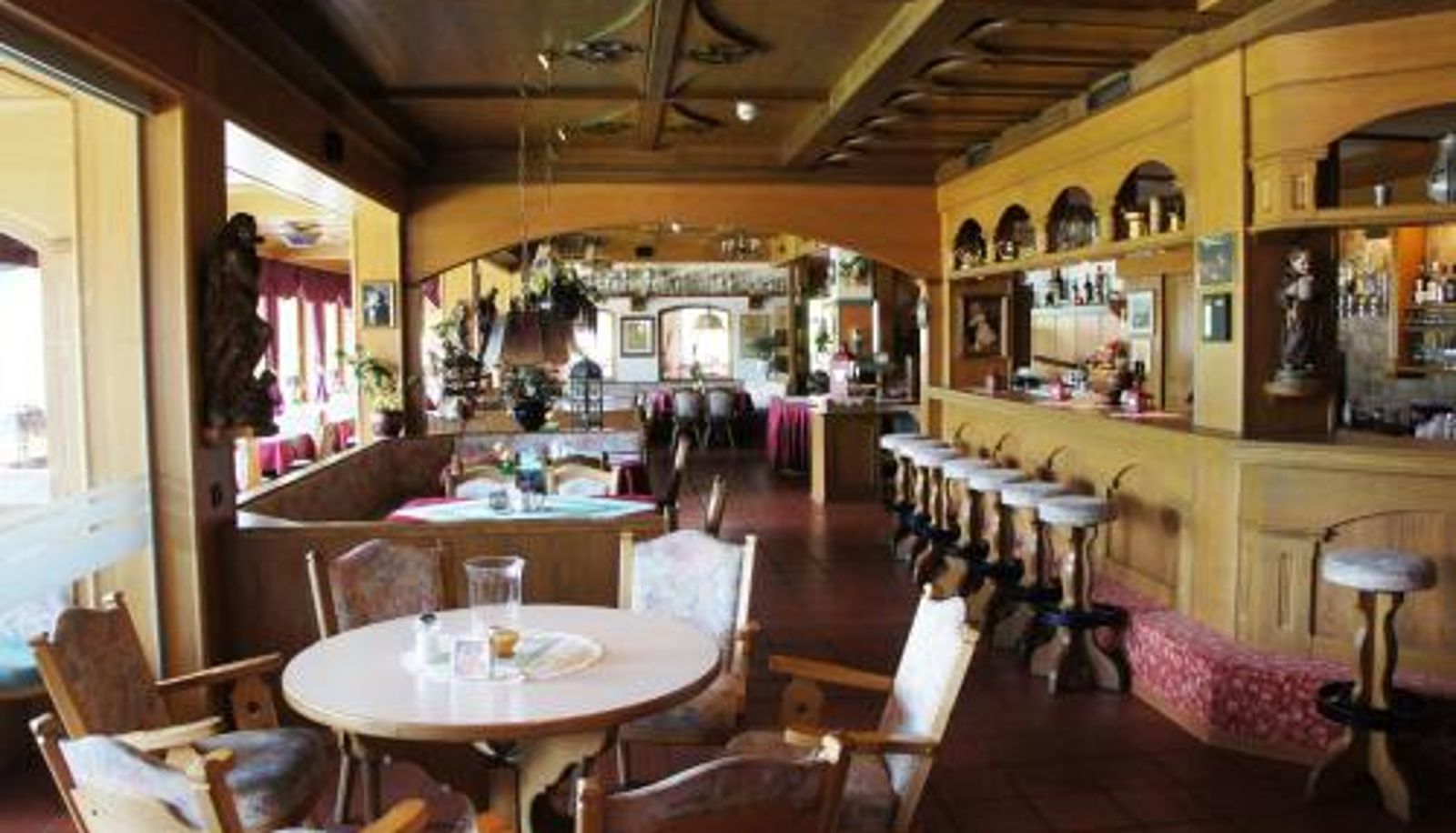 Ontbijtzaal in het restaurant - Hotel Rustika
