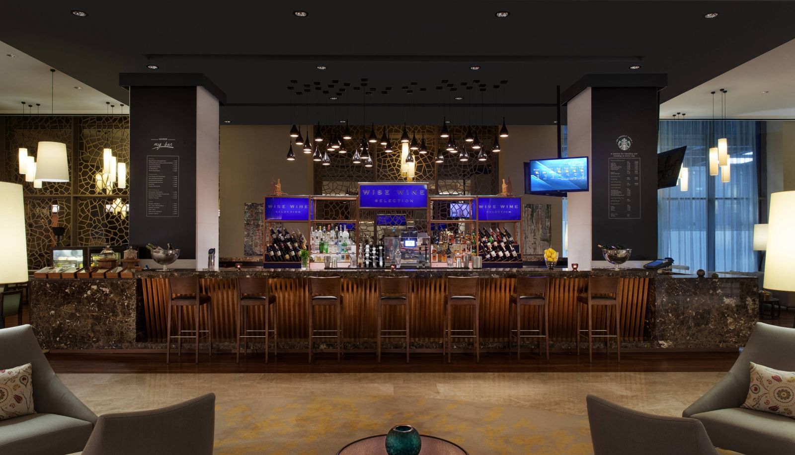 Bar - Istanbul Marriott Hotel Sisli