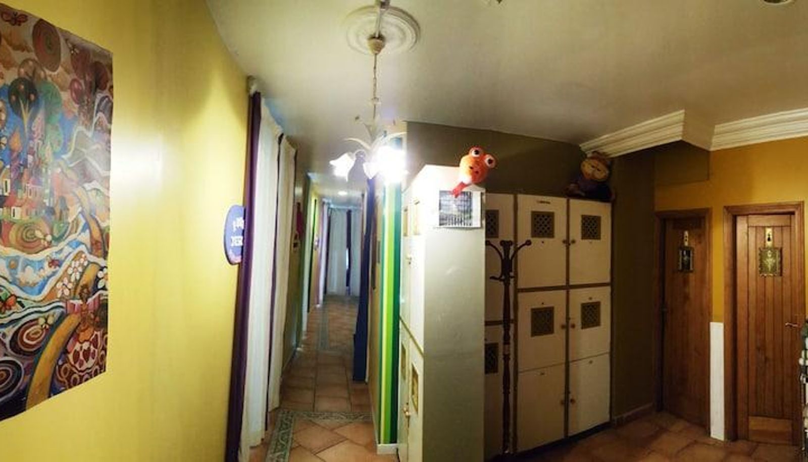 Wnętrze hotelu - Albergue Acuario