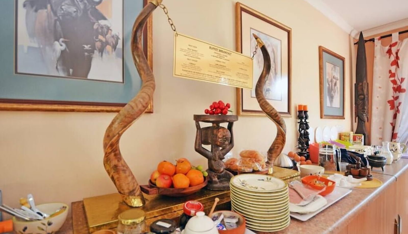 Restauracja - Cherry Tree Cottage Linden Bed and Breakfast