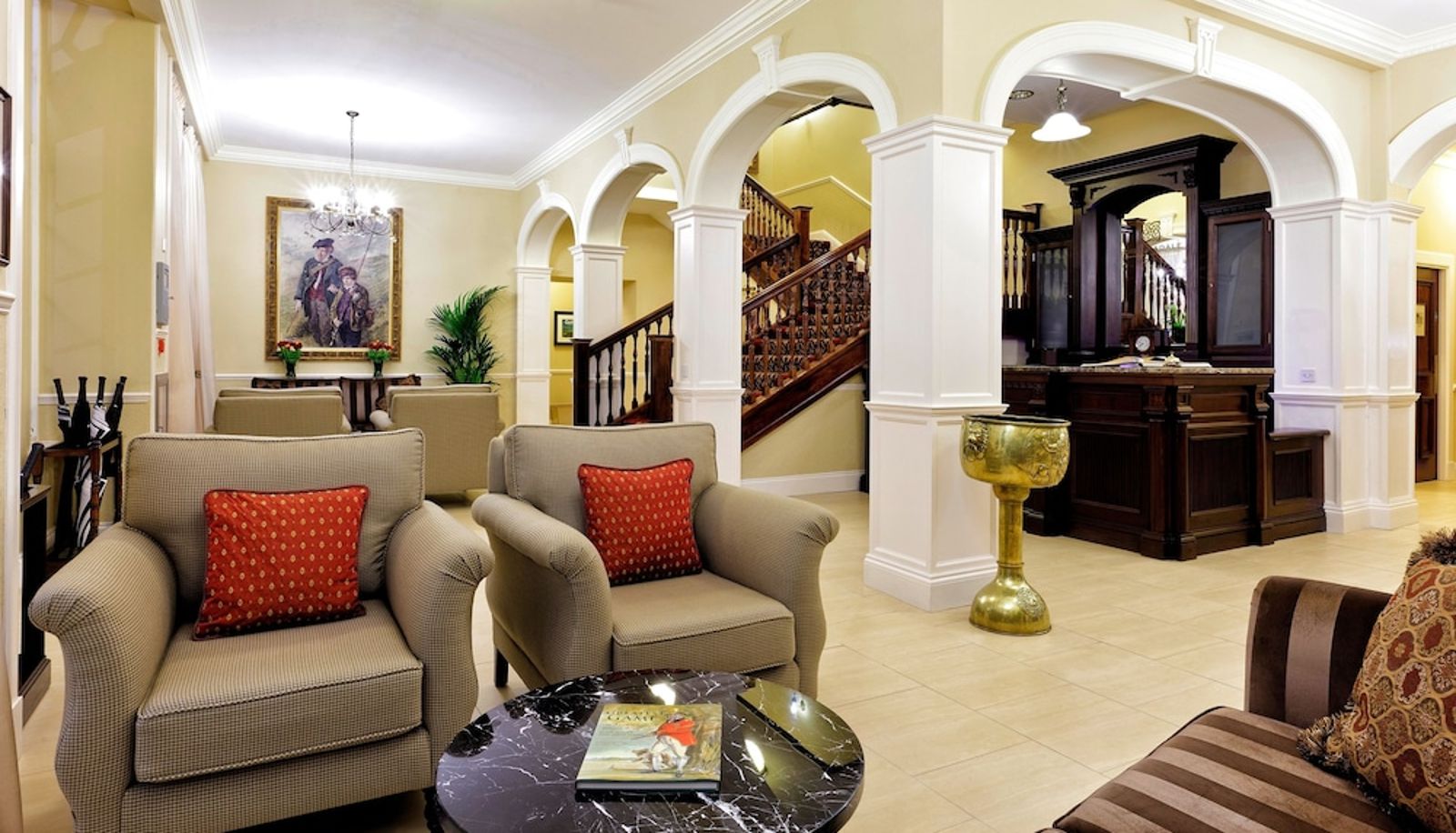 Hall - The Ugadale Hotel and Cottages