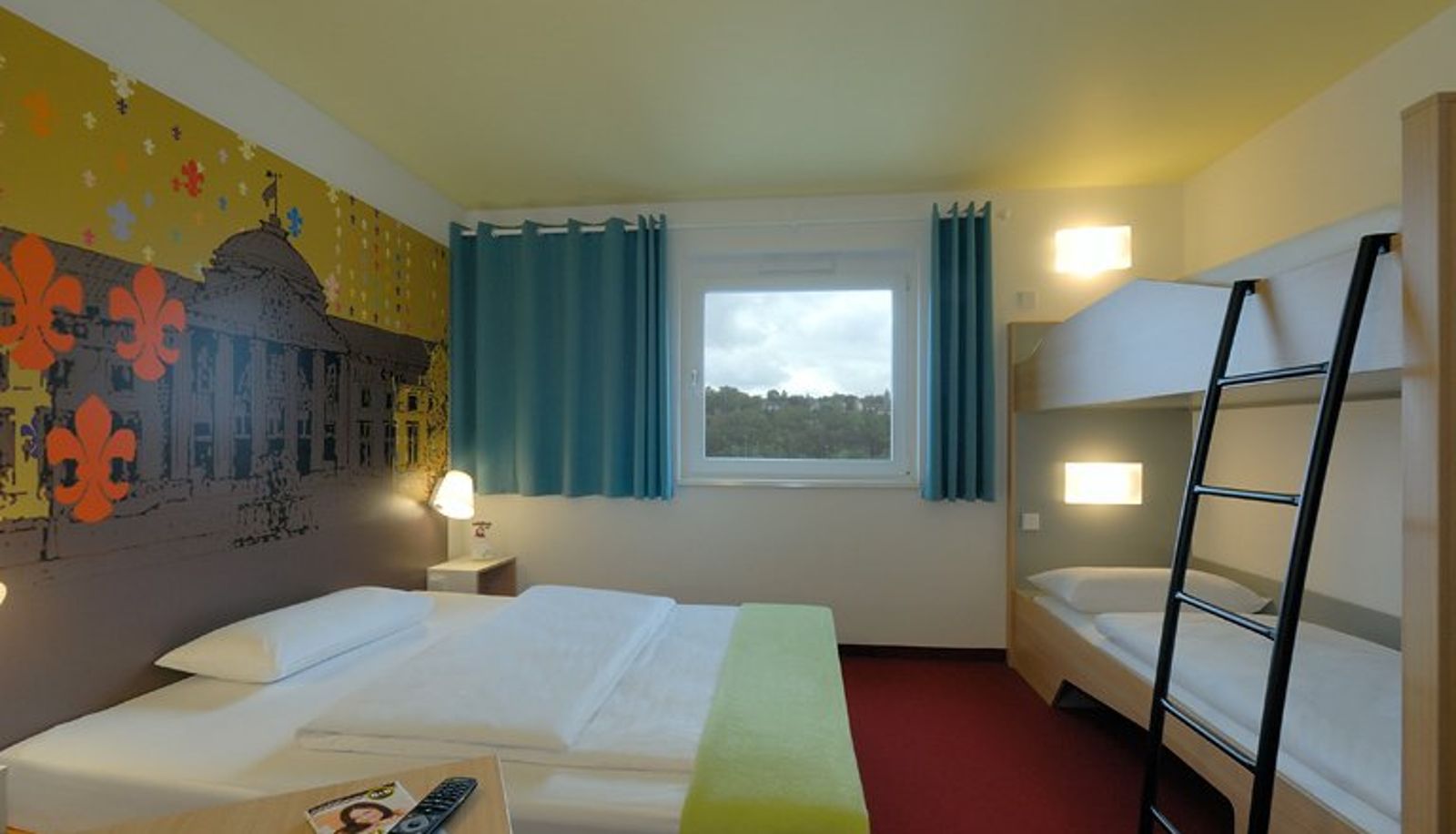 Zimmer - B&B Hotel Wiesbaden-HBF