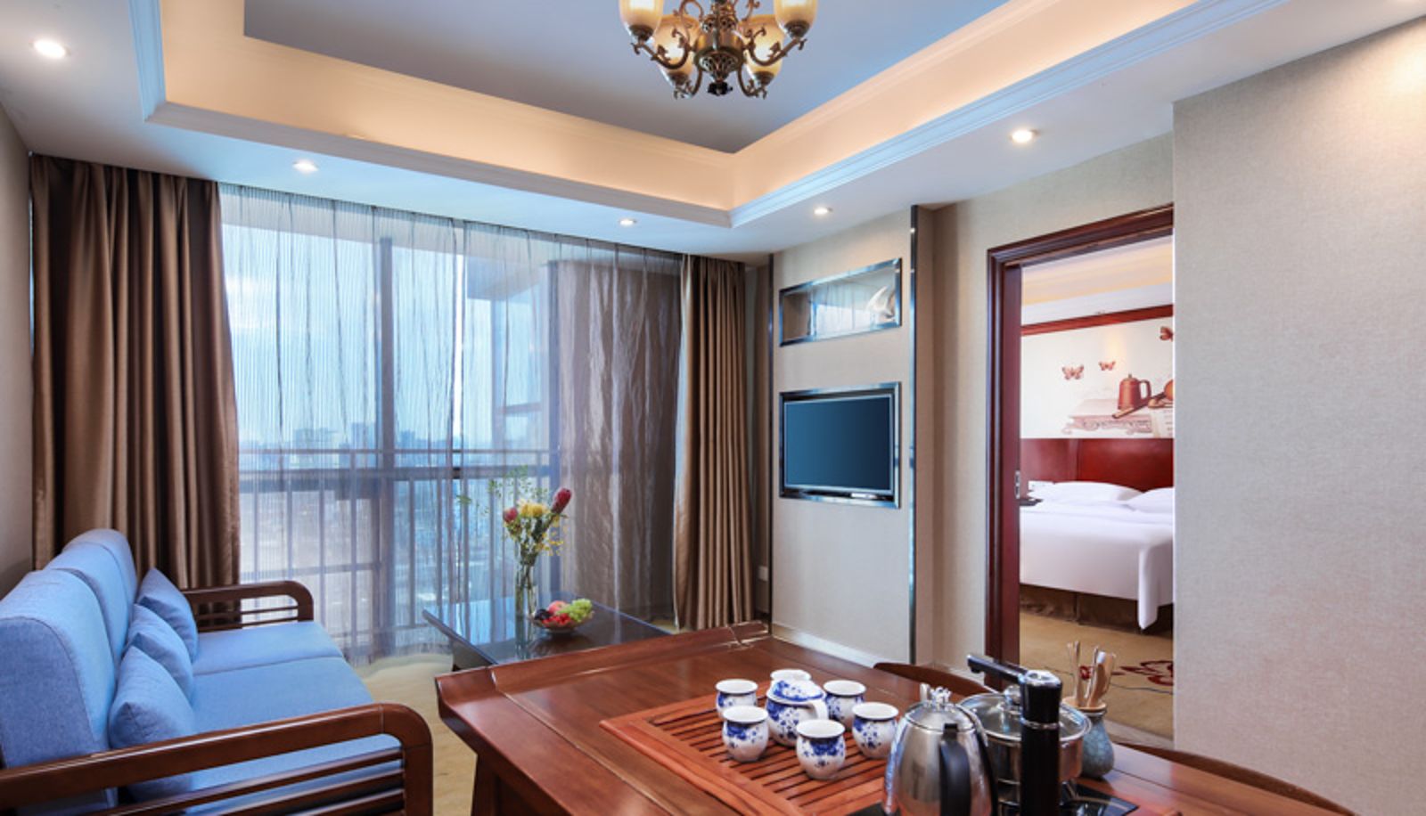 Zimmer - Vienna Hotel (Nanchang Bayi Plaza Branch) Nanchang Bayi Square(Domestic only)