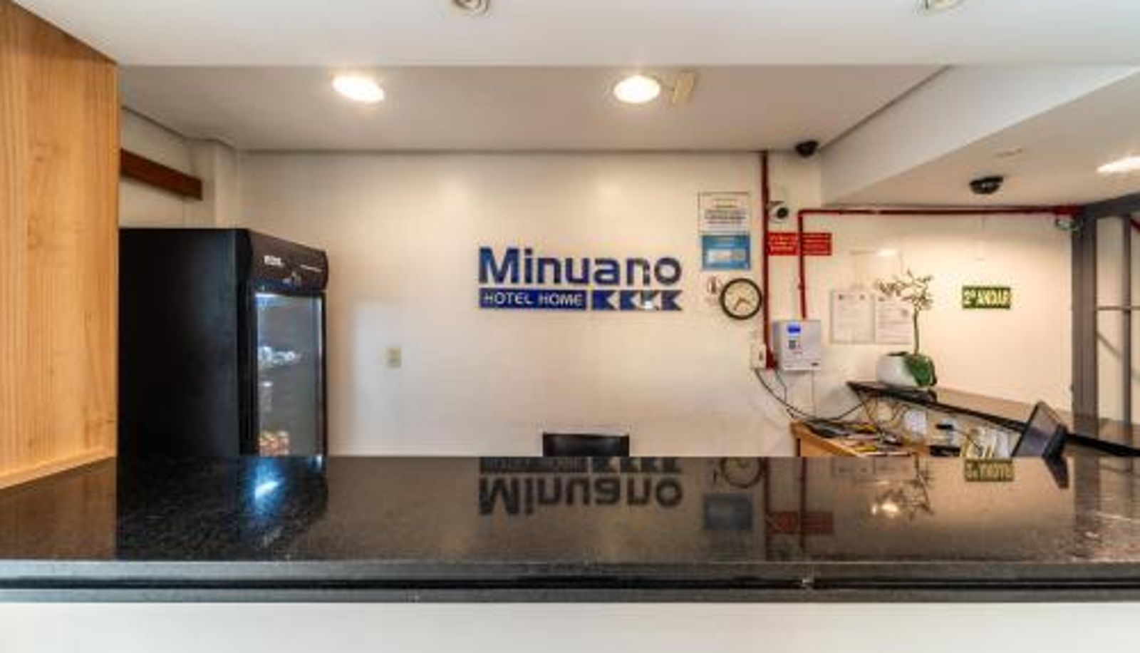 Recepcja - Minuano Hotel Home próximo ao aeroporto