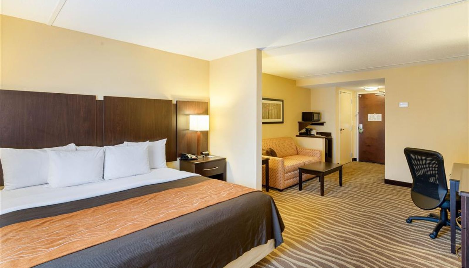 Zimmer - Comfort Inn & Suites Lexington Park near Pax River
