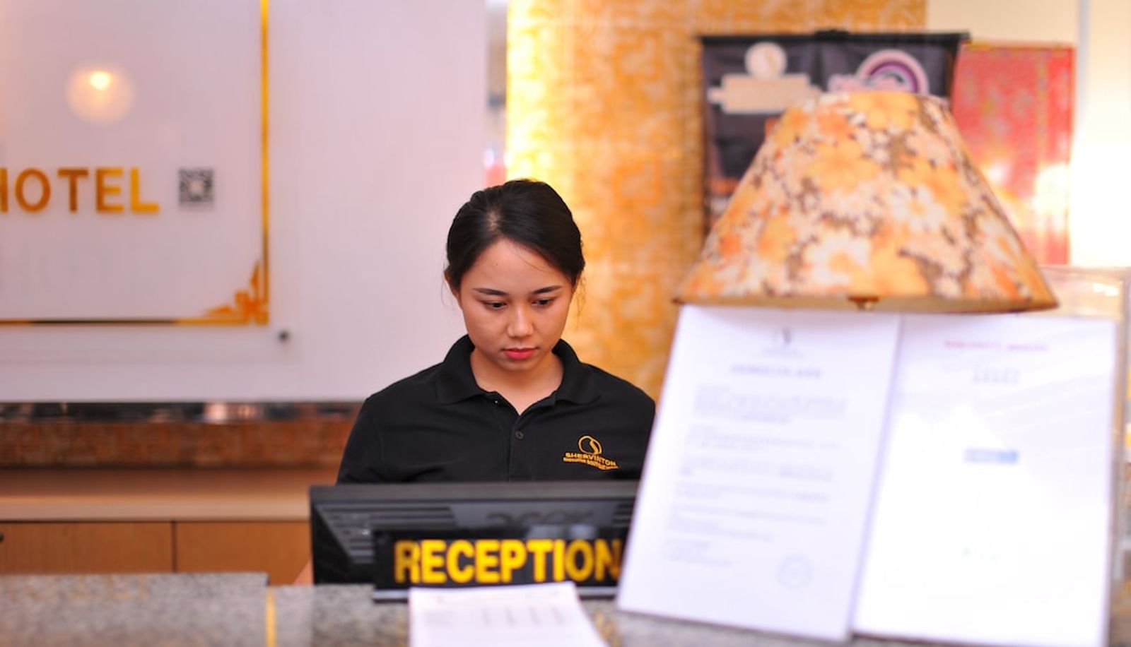 Reception - Shervinton Executive Boutique Hotel
