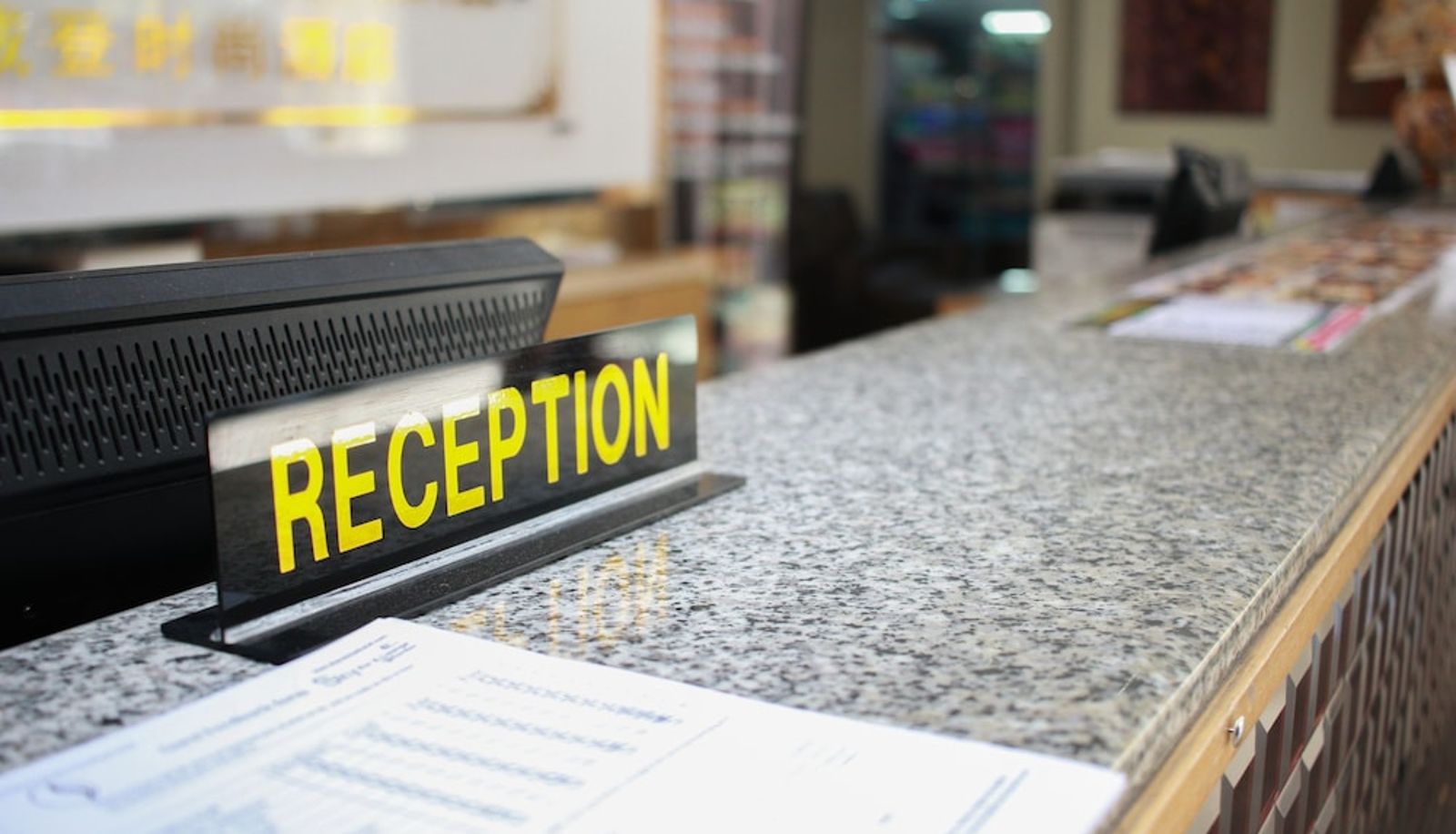 Reception - Shervinton Executive Boutique Hotel