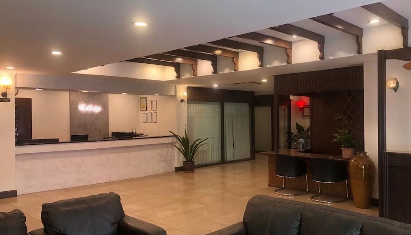 Reception - Heritage Hotel