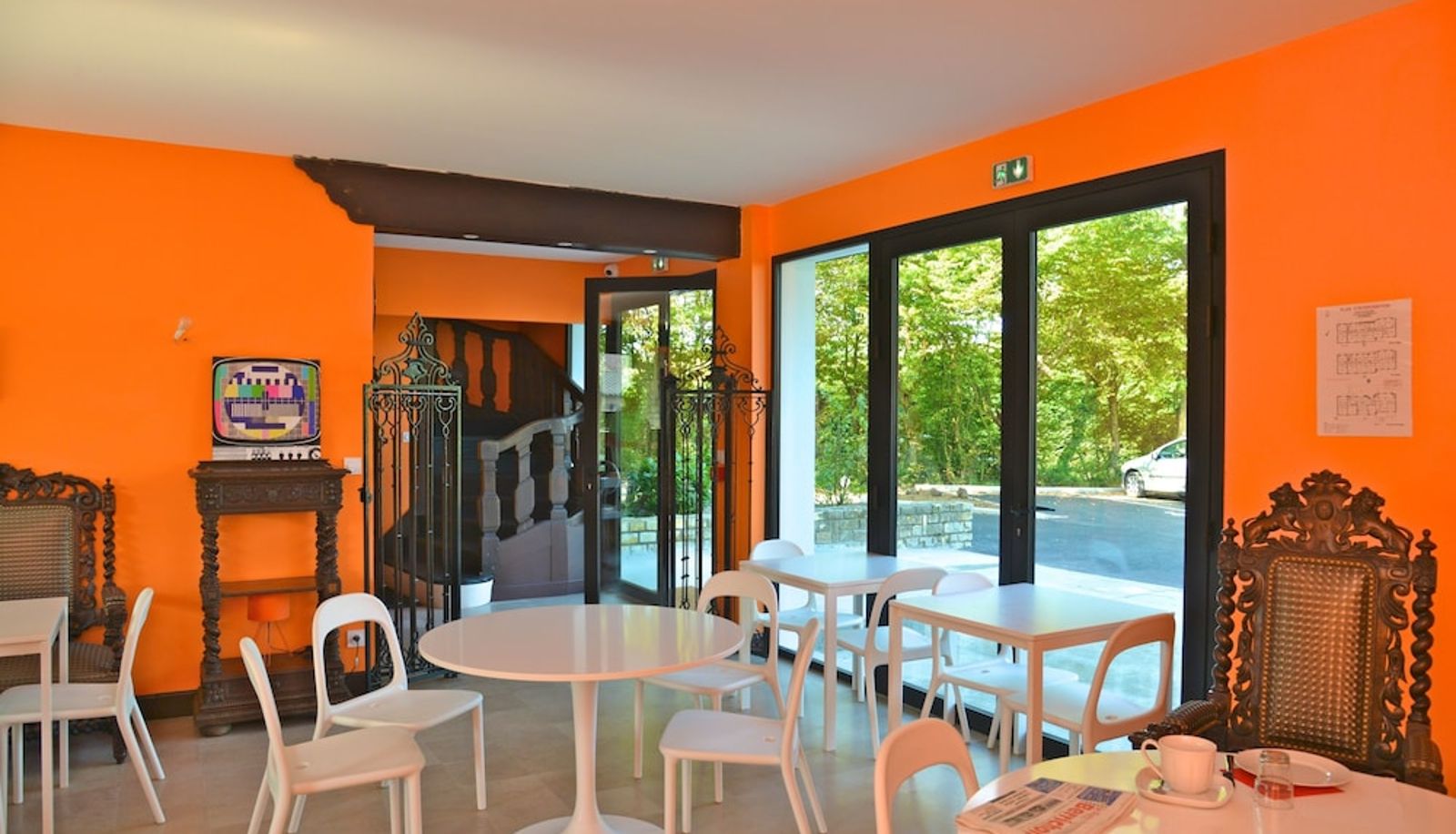 Hall - Logis Hôtel Restaurant La Mire
