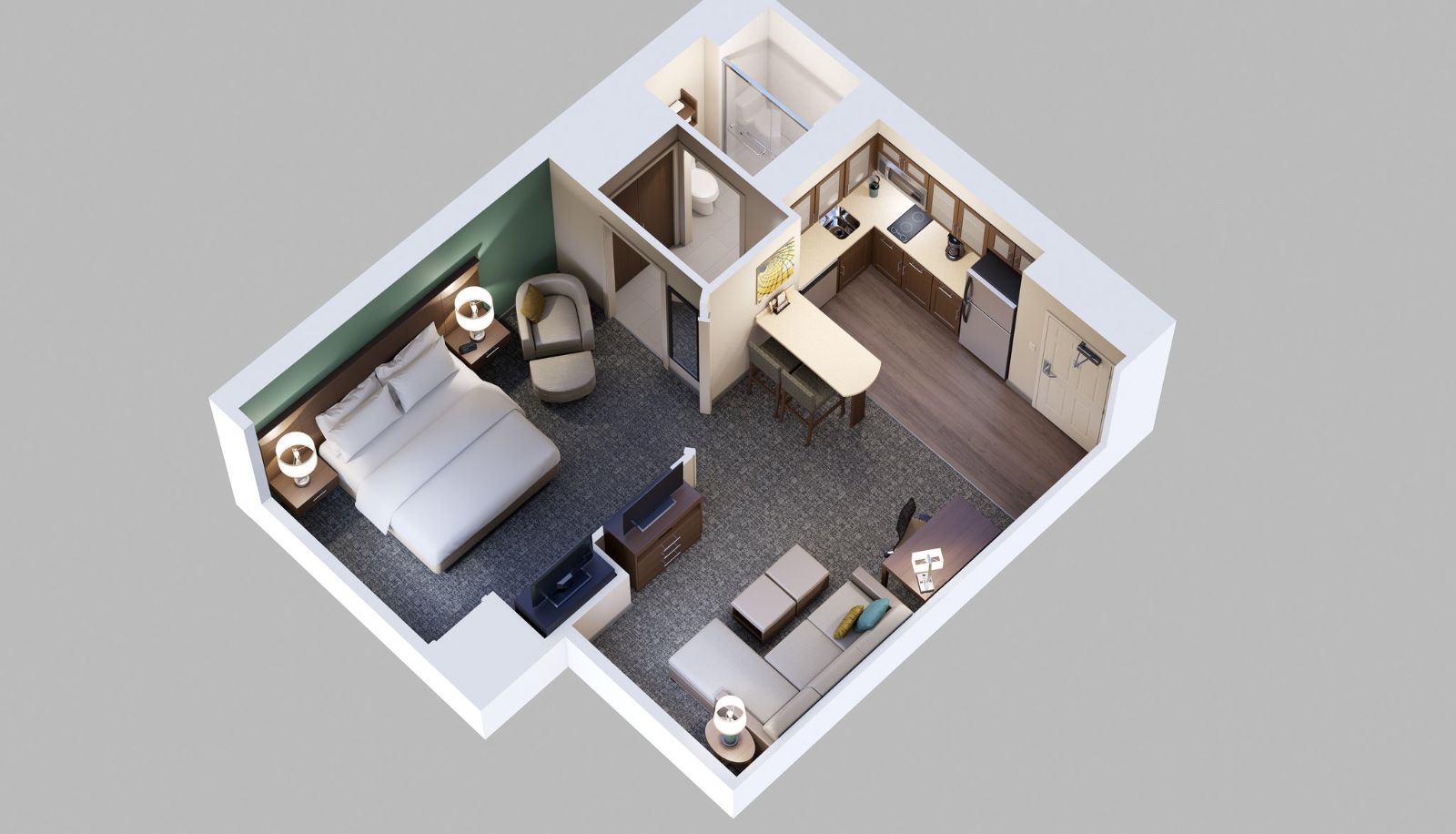 Room - Staybridge Suites MERRILLVILLE by IHG