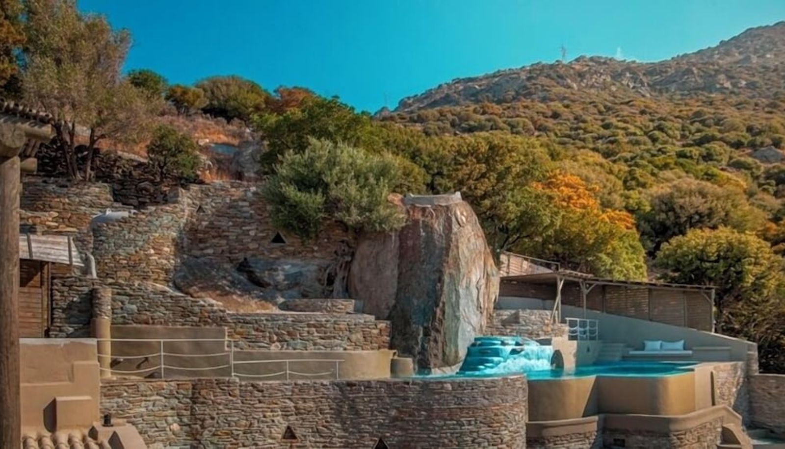 Pool - Aegean Castle  Andros - Adults Only