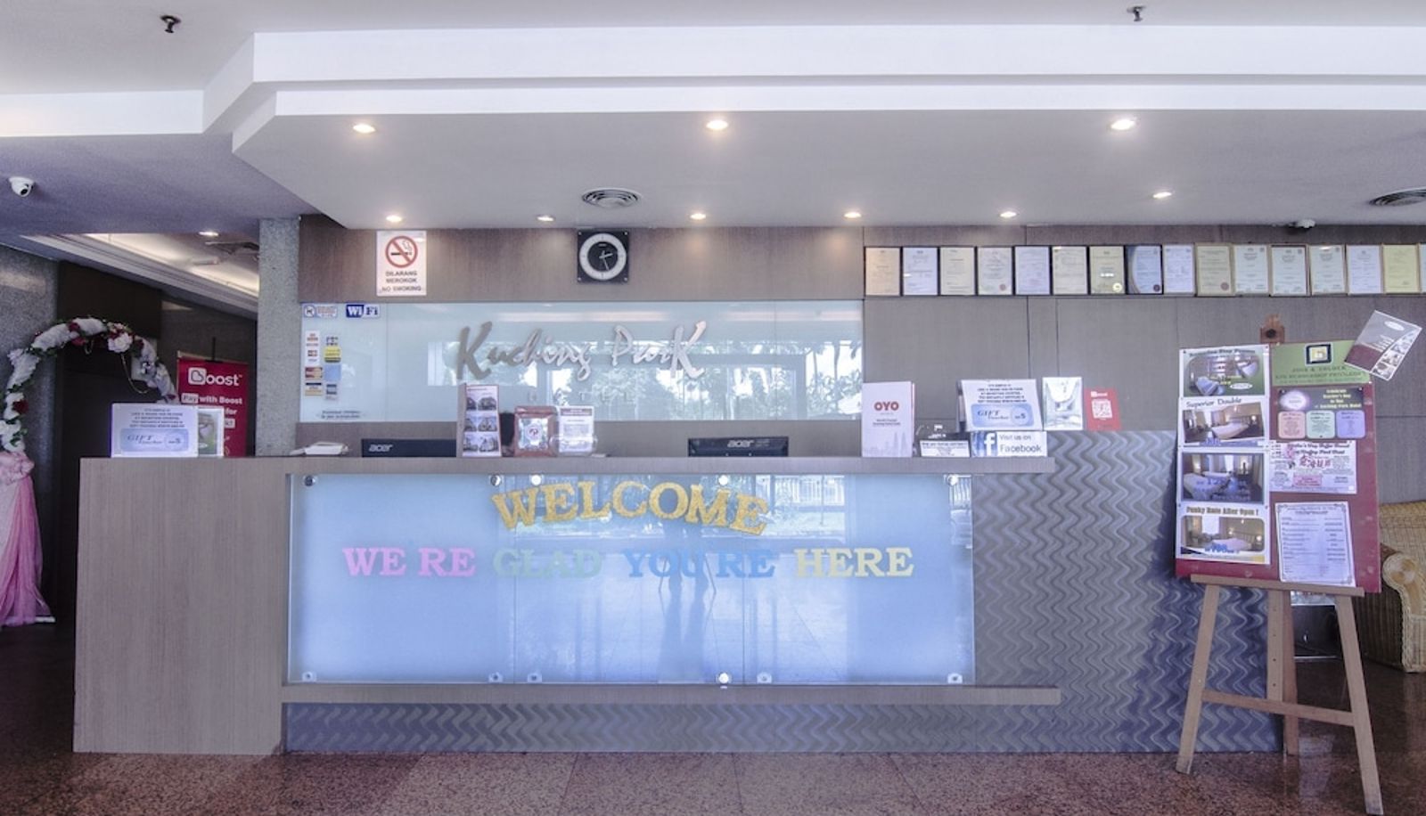 Reception - Kuching Park Hotel