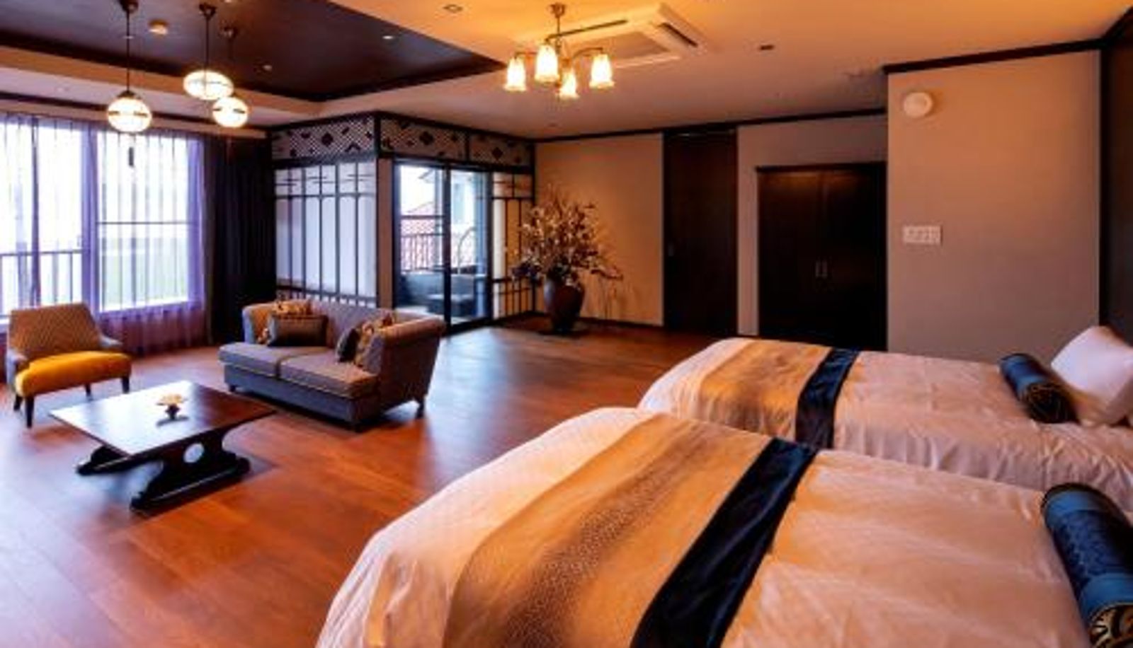 Dreibettzimmer - Kamisuwa Onsen Shinyu