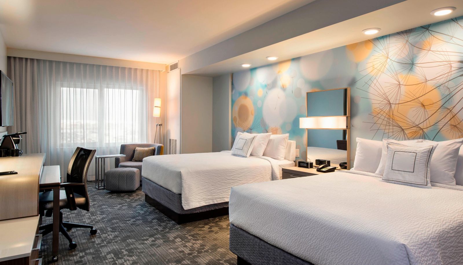 Chambre - Courtyard by Marriott Calgary South Marriott