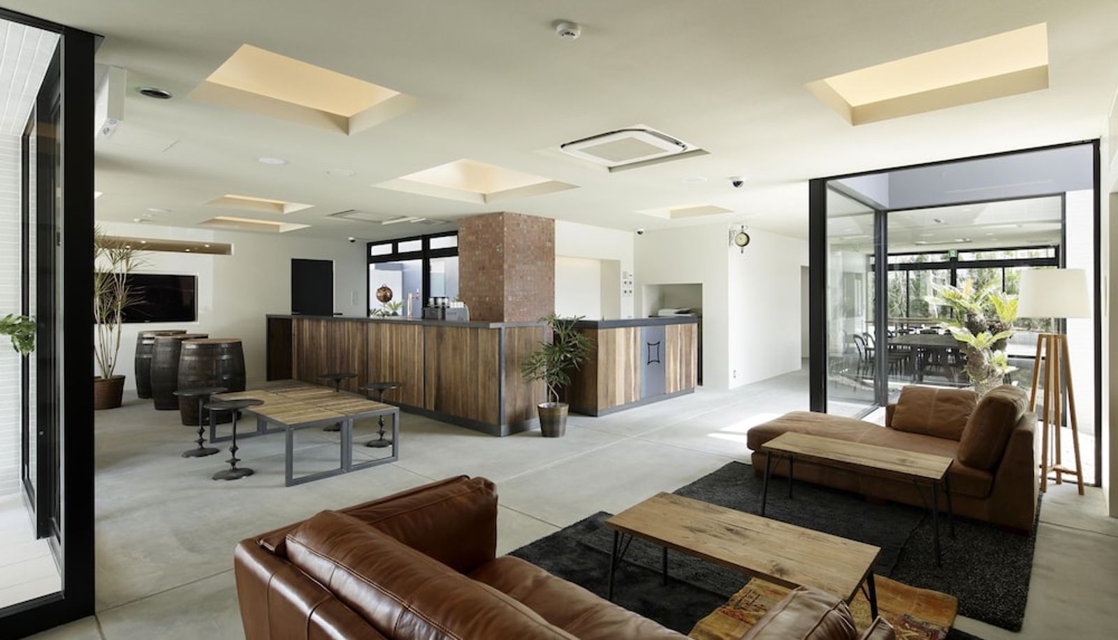 Hall - Piece Hostel Kyoto