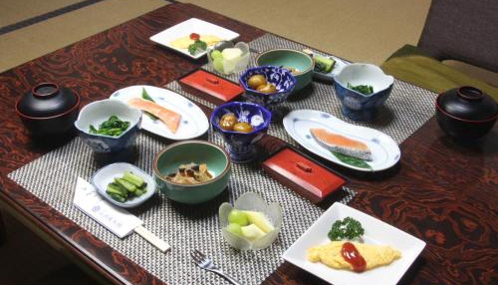 Sala prima colazione all'interno del ristorante - Yamadaya Ryokan