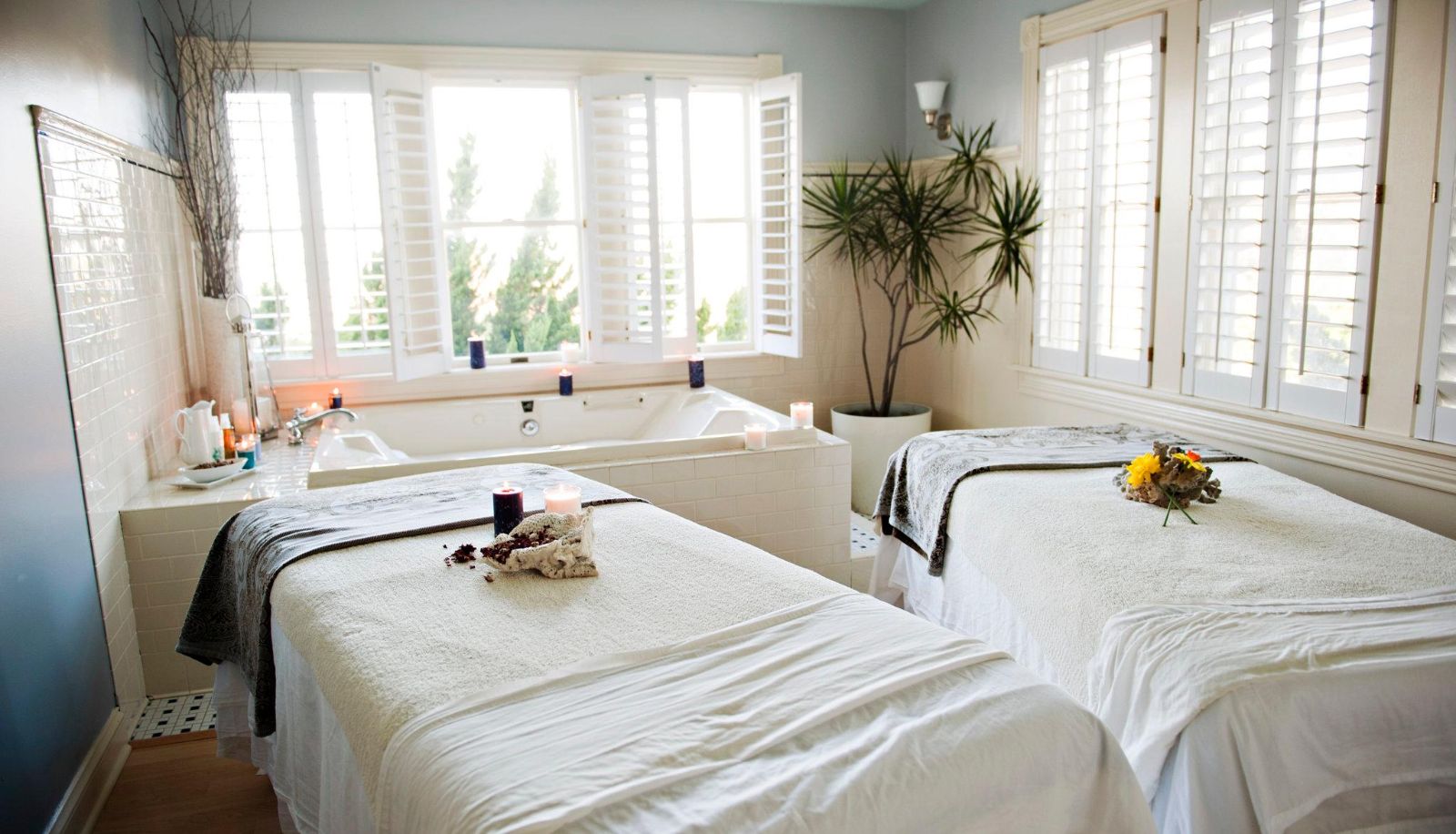 Zona de bienestar - Sanderling Resort