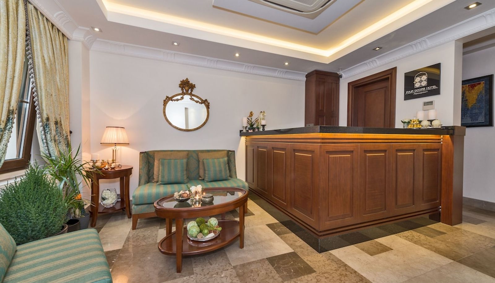 Reception - Four Doors Hotel