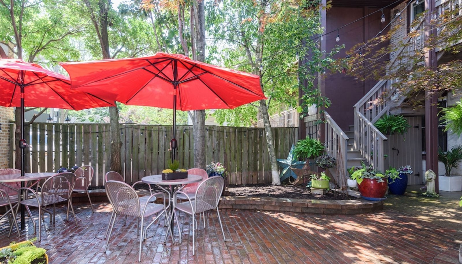 Terasse - House 5863 - Chicago Bed and Breakfast