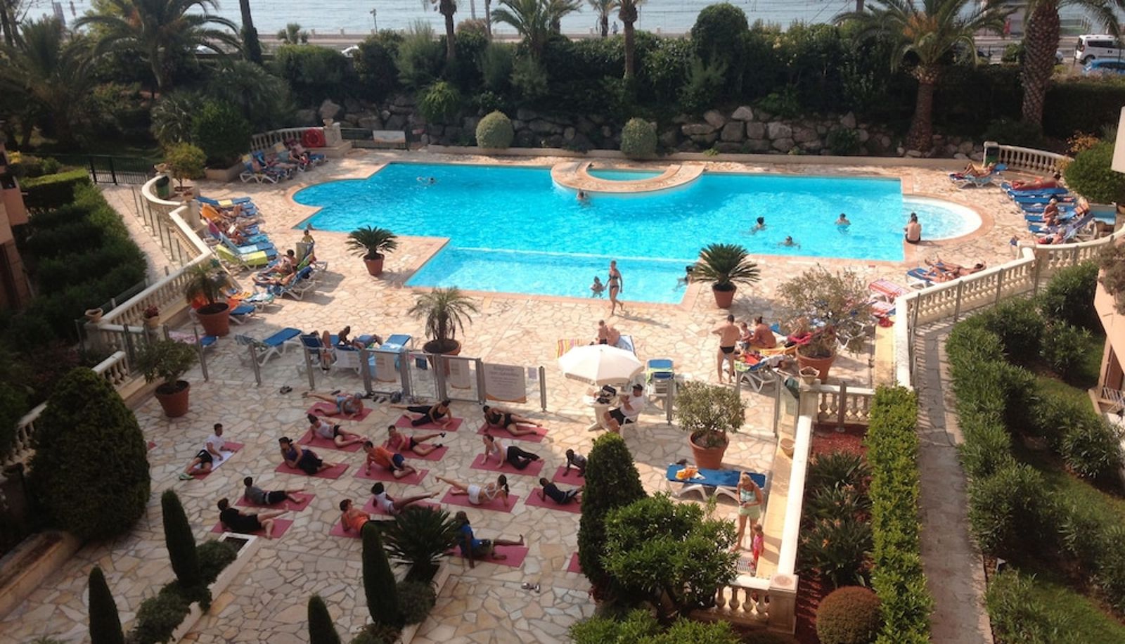 Pool - Résidence La Palme d'Azur Cannes Verrerie