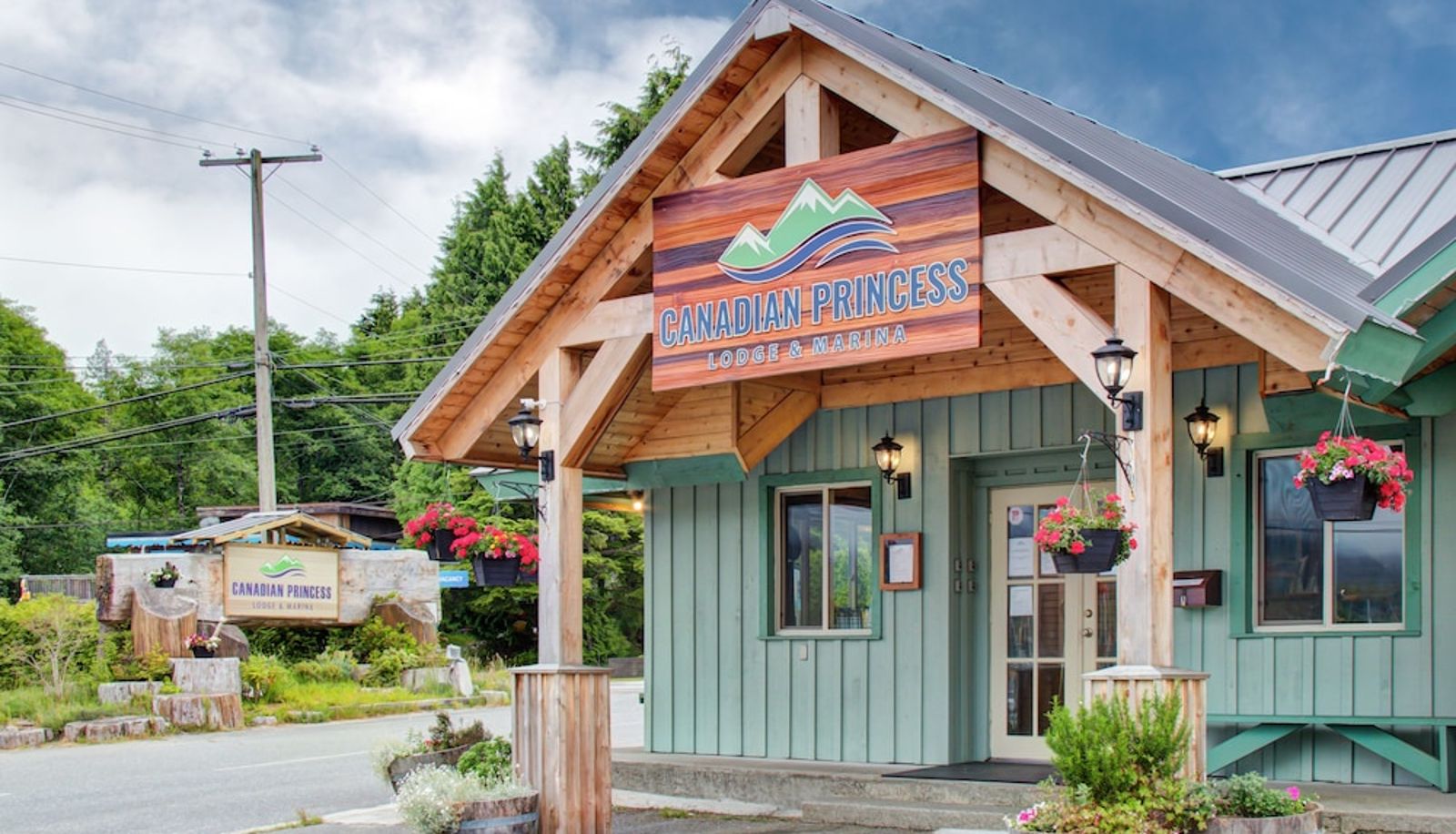 Recepcja - Canadian Princess Lodge & Marina