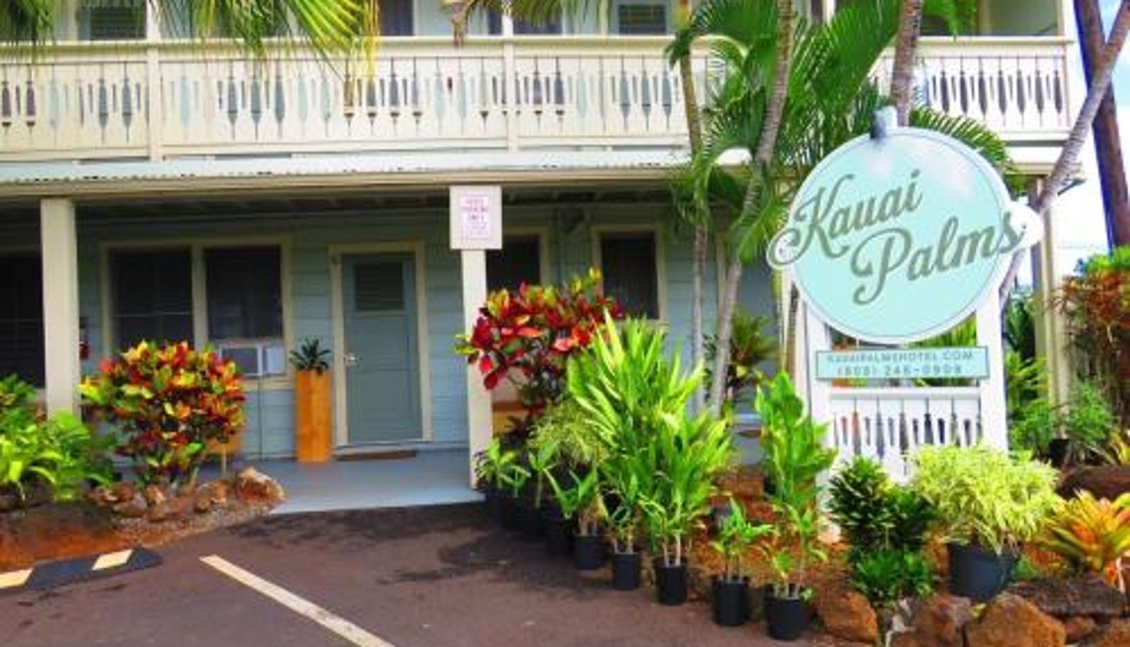 Hotel Außenbreich - Kauai Palms Hotel