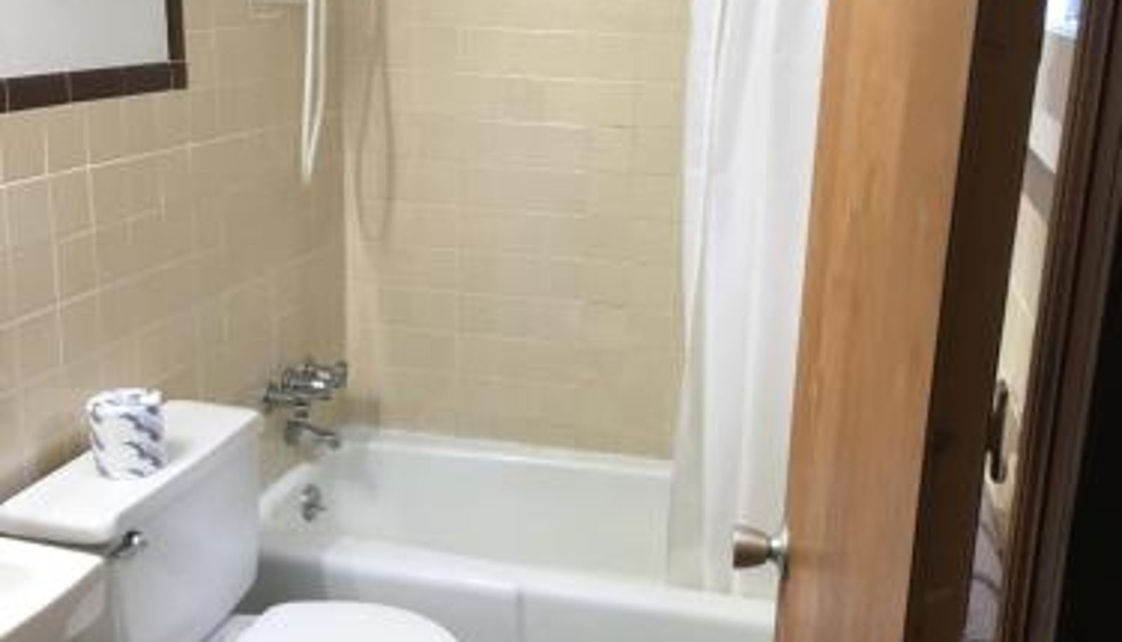 Badezimmer - Doray Motel Lake George