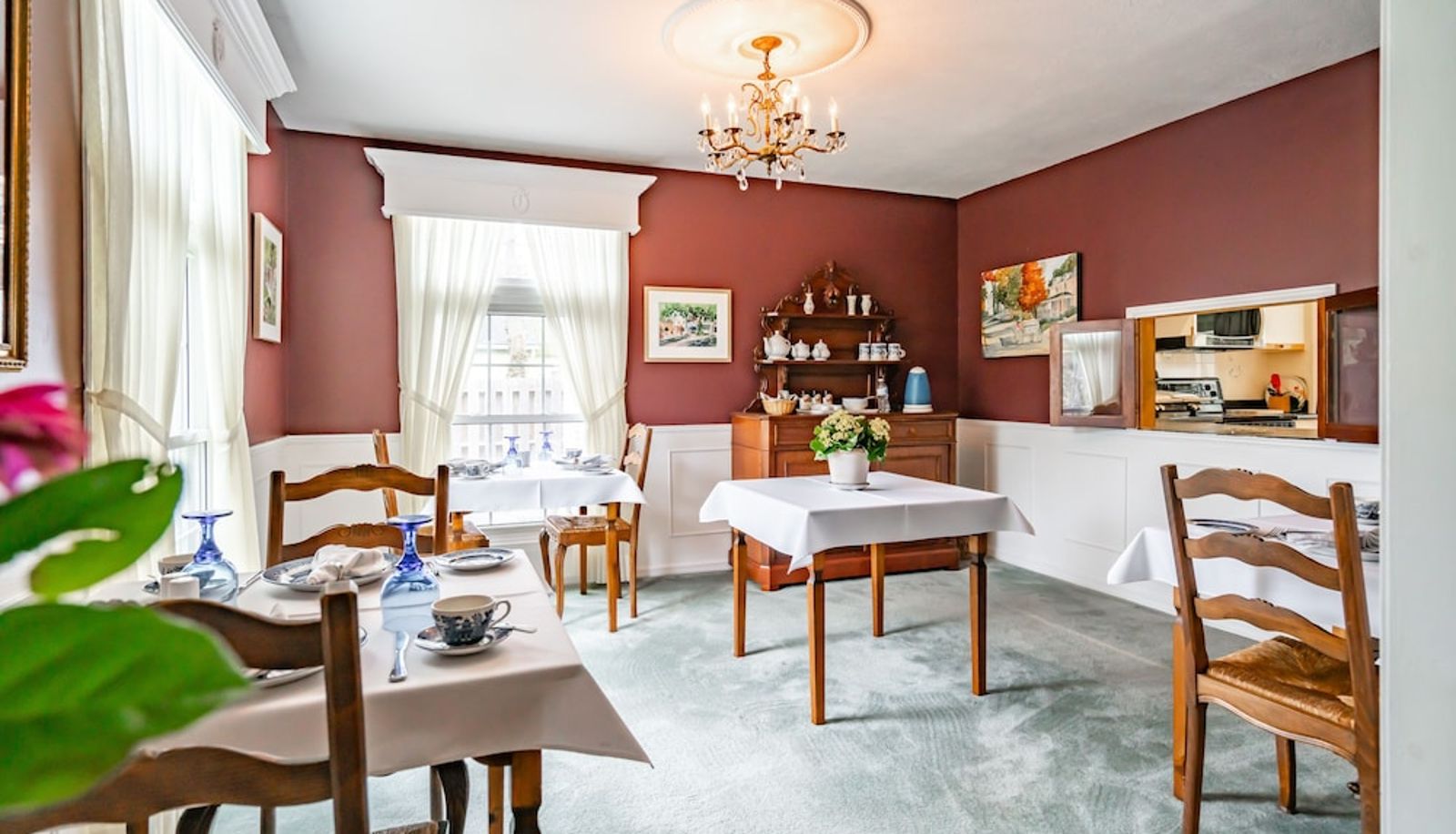 Restaurant - Abacot Hall Bed & Breakfast