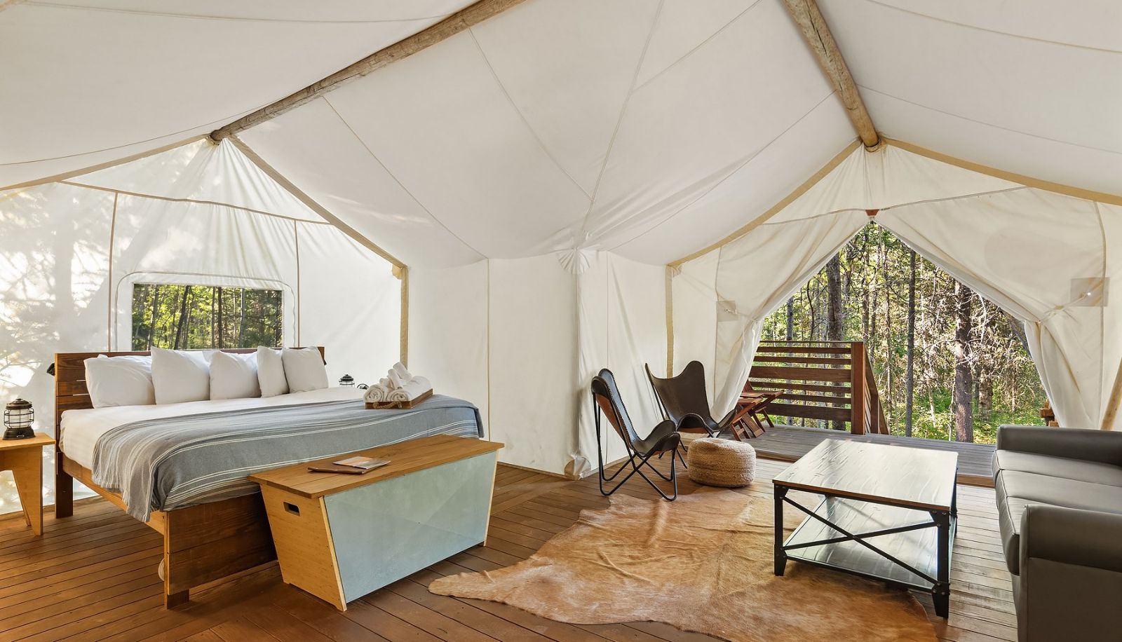 Chambre - Under Canvas Glacier
