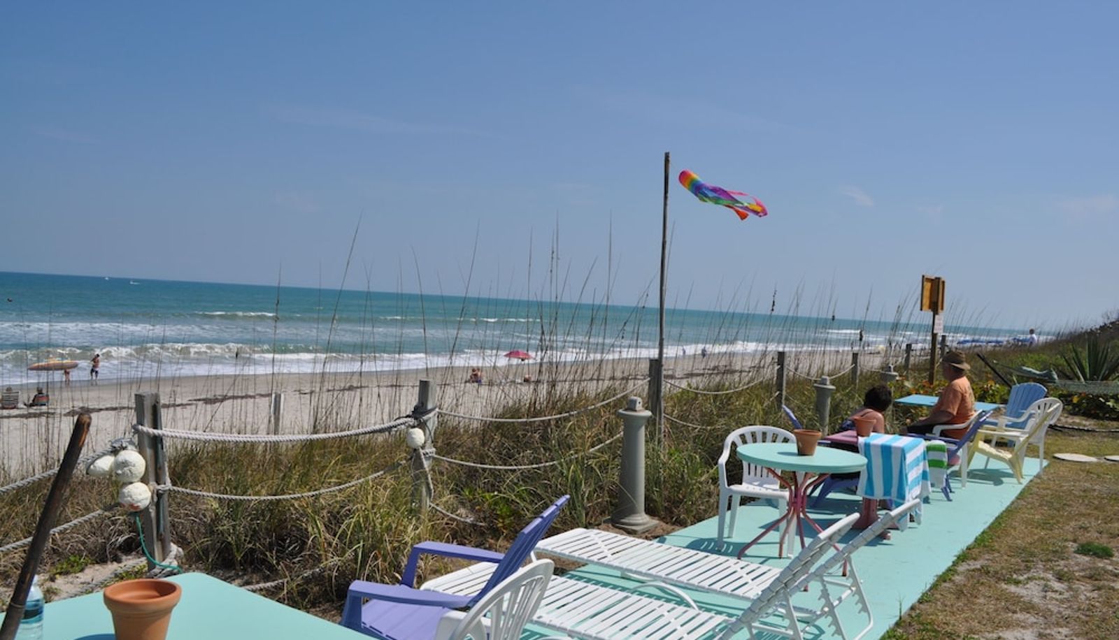 Terasse - Sea Scape Oceanfront Motel