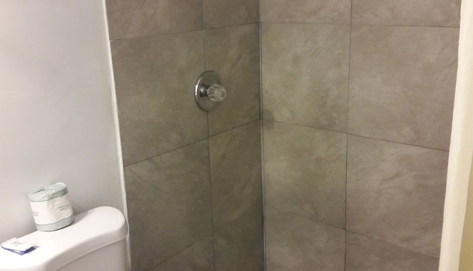 Badezimmer - OYO Palm Leaf Motel