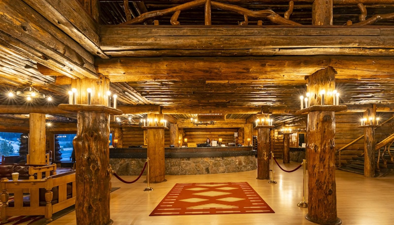Reception - Old Faithful Inn - Inside the Park