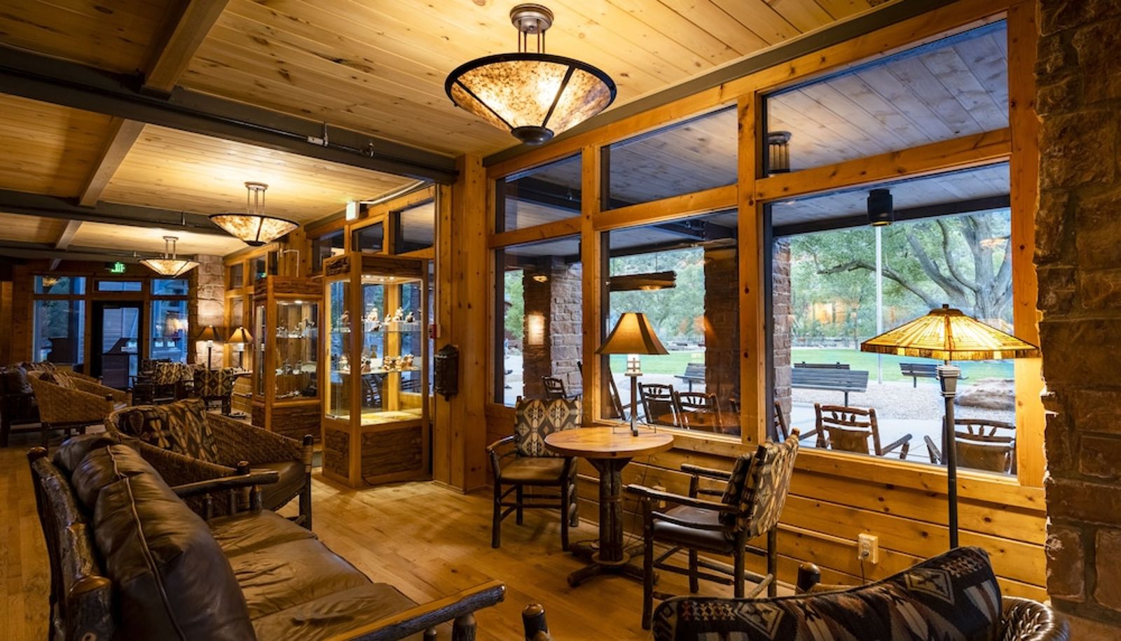Hall - Zion Lodge - Inside The Park