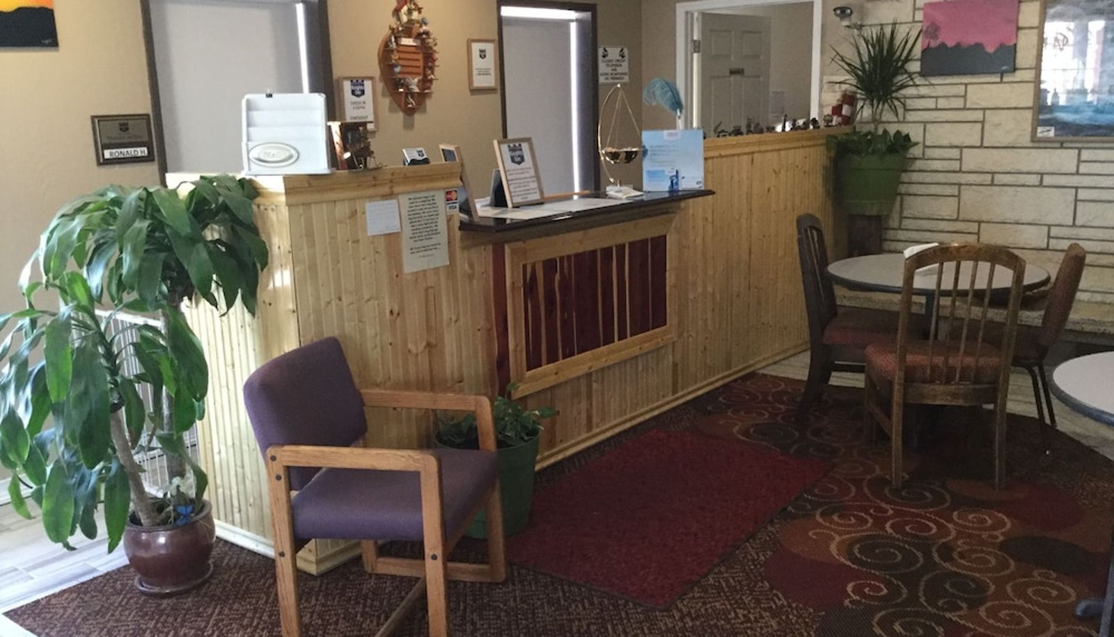 Recepcja - Knights Inn Hermiston