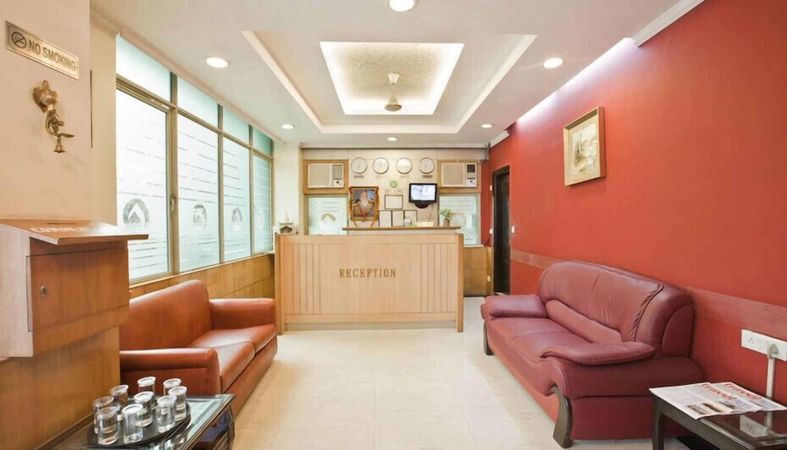 Rezeption - Hotel Chirag Residency