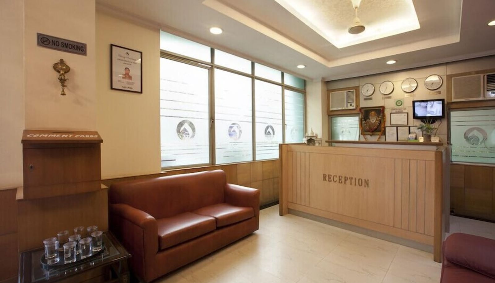 Rezeption - Hotel Chirag Residency