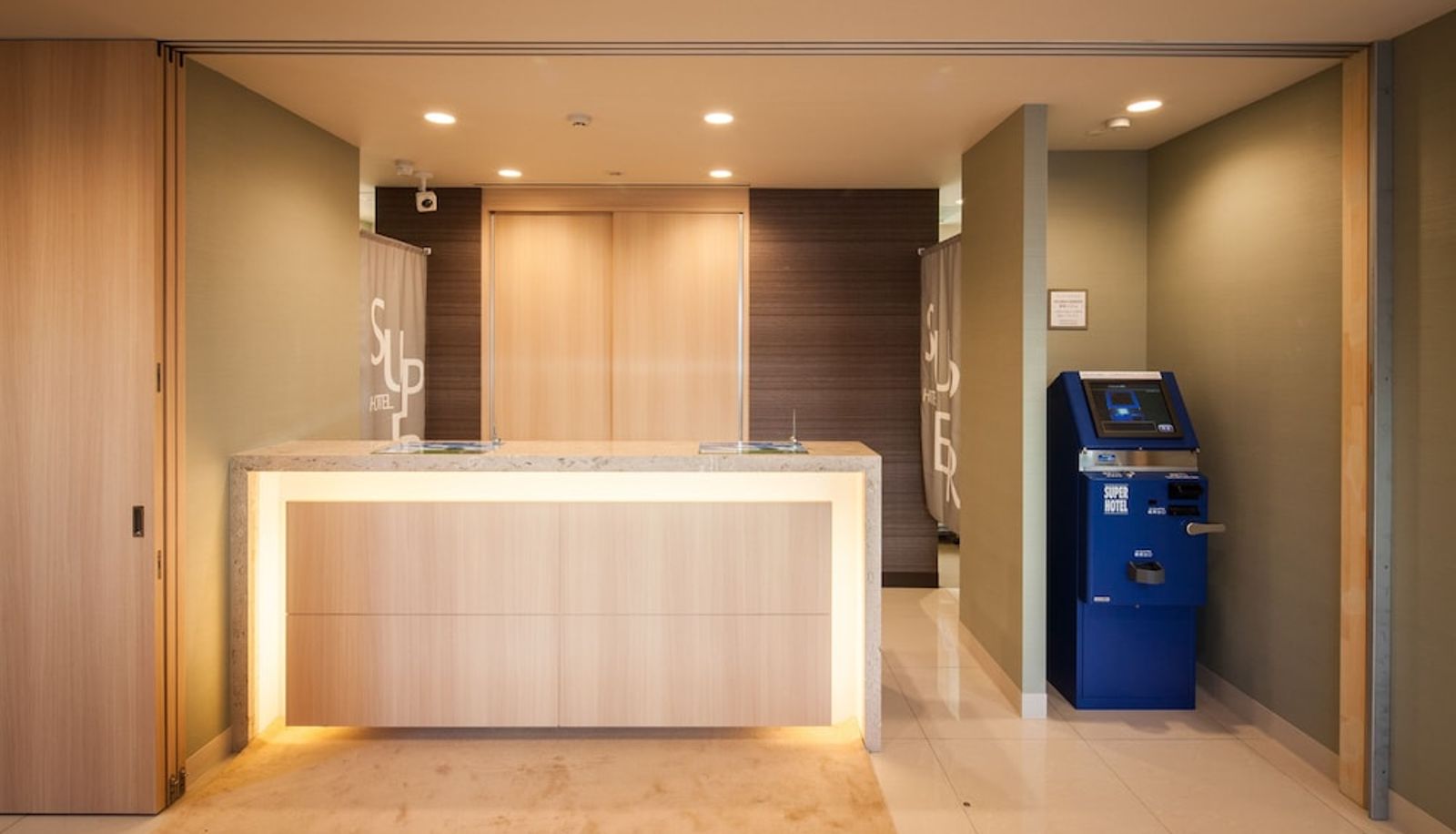 Recepción - Super Hotel Tokyo JR Shinkoiwa