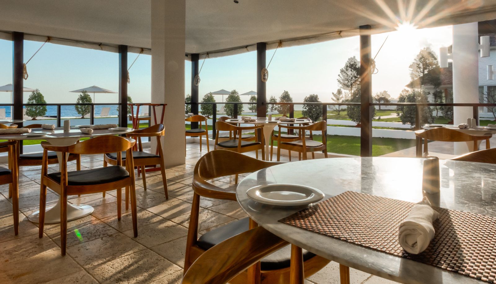 Vue extérieure - The Trident Hotel