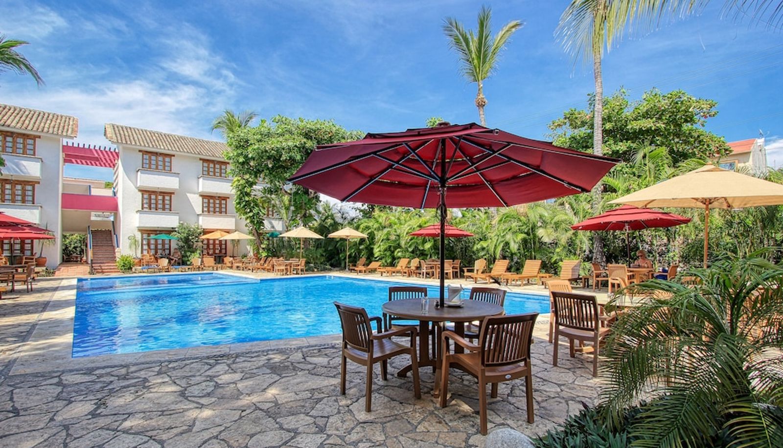Piscina - Hotel Villa Blanca Huatulco