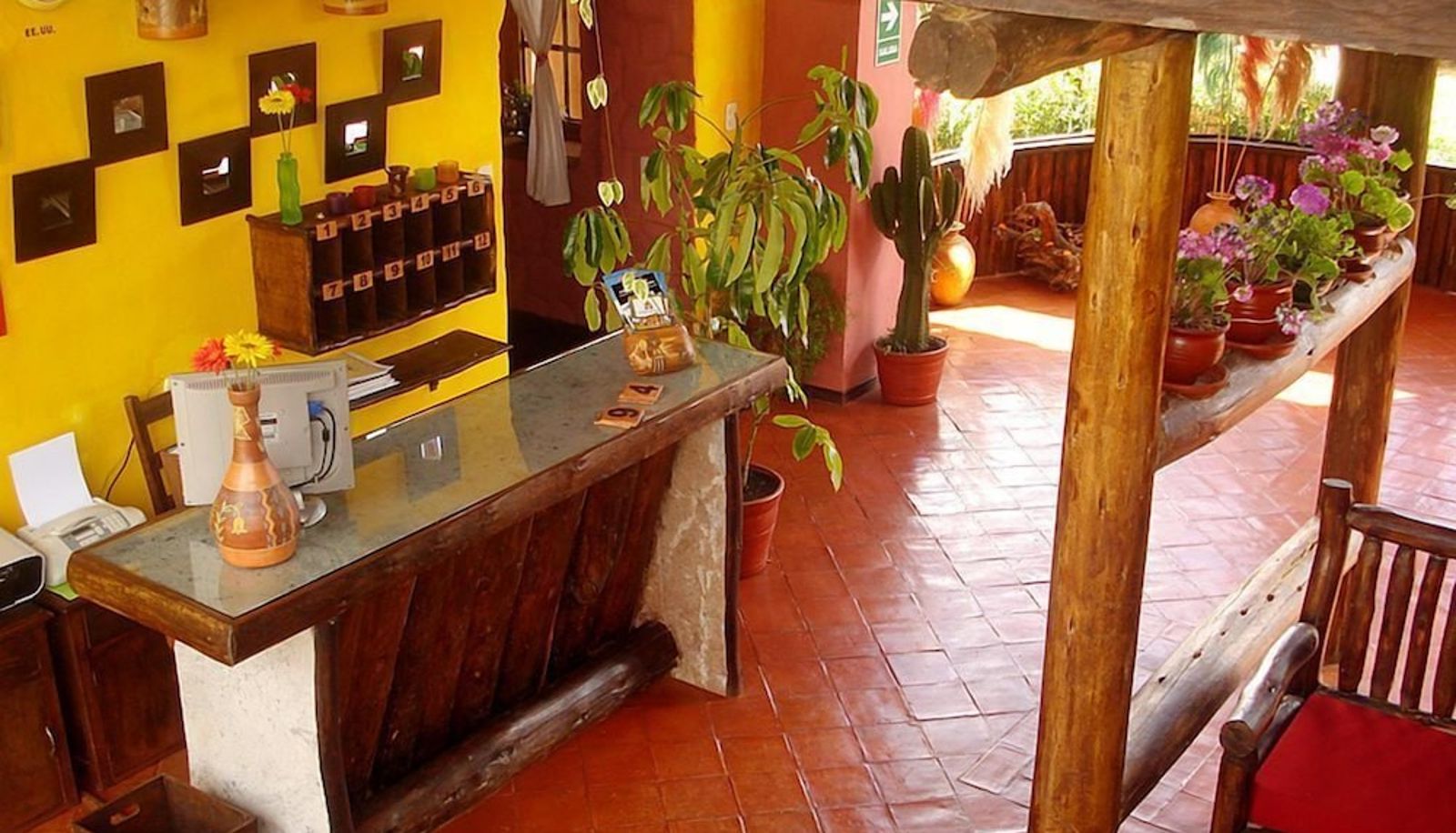 Recepción - La Casa de Barro Lodge & Restaurant